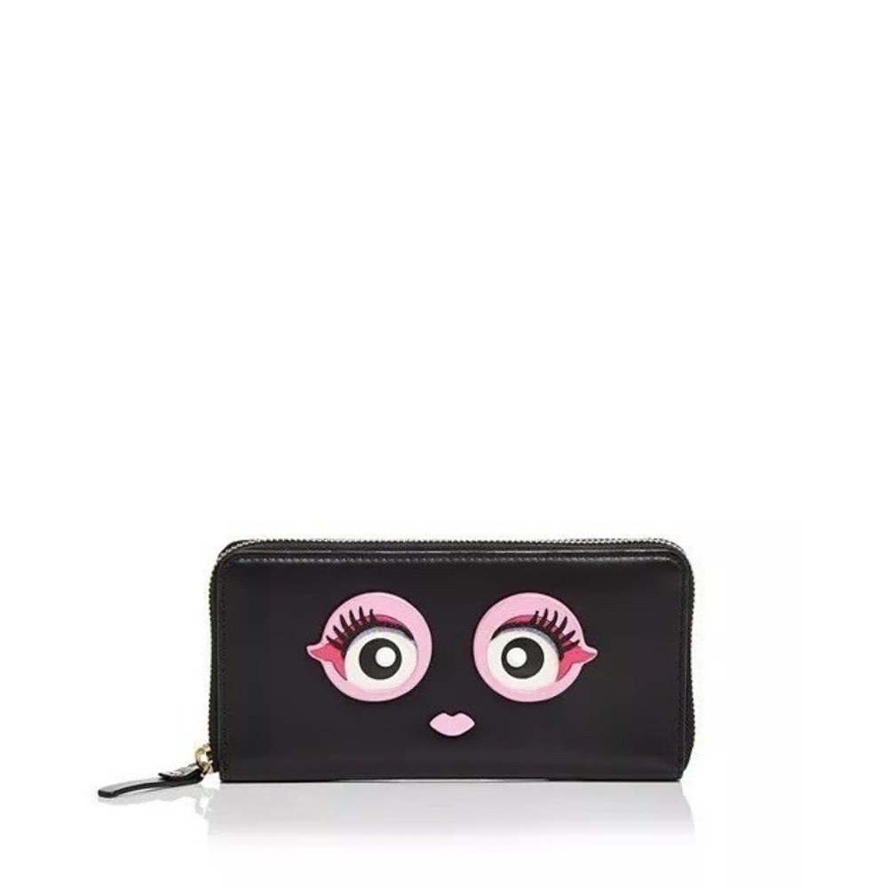 kate spade new york Lacey Monster Wallet Black